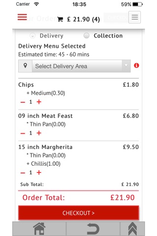 Feed Belly - takeaway food delivery screenshot 4