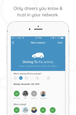 Who's Driving - Carpooling App screenshot 3