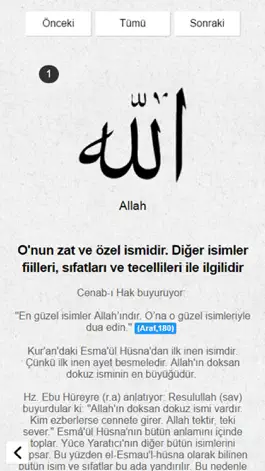 Game screenshot El Esmaül Hüsna apk