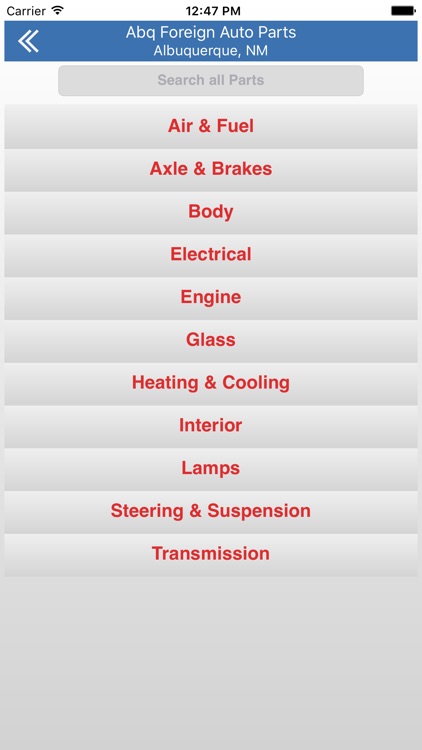 Albuquerque Foreign Auto Parts