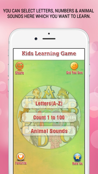 Screenshot #1 pour Kids Learning Game