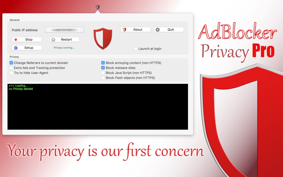 AdBlocker Privacy Pro - Privoxy powered Proxy - 1.5.1 - (macOS)