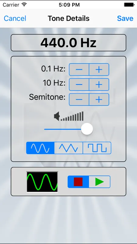 Tone Generator! screenshot 1 of 2