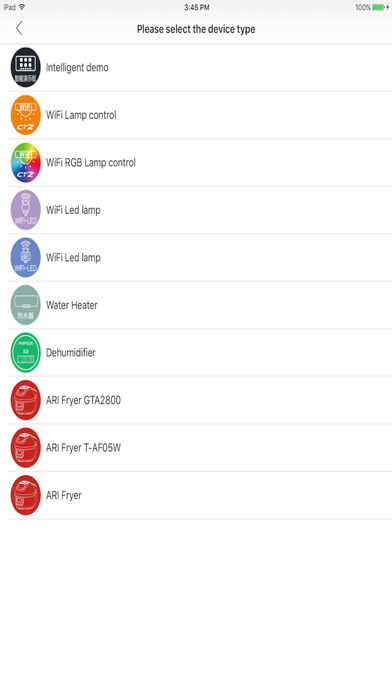 E Smart app screenshot 2