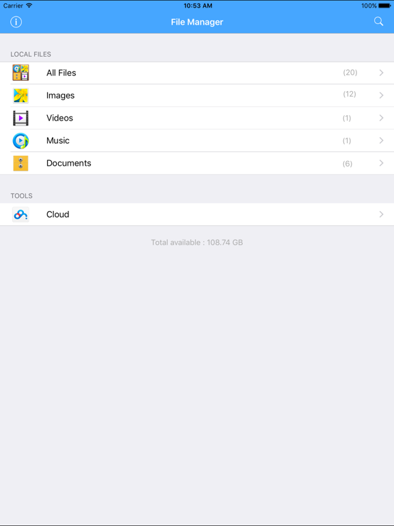 Screenshot #1 for File Manager - File Viewer & More