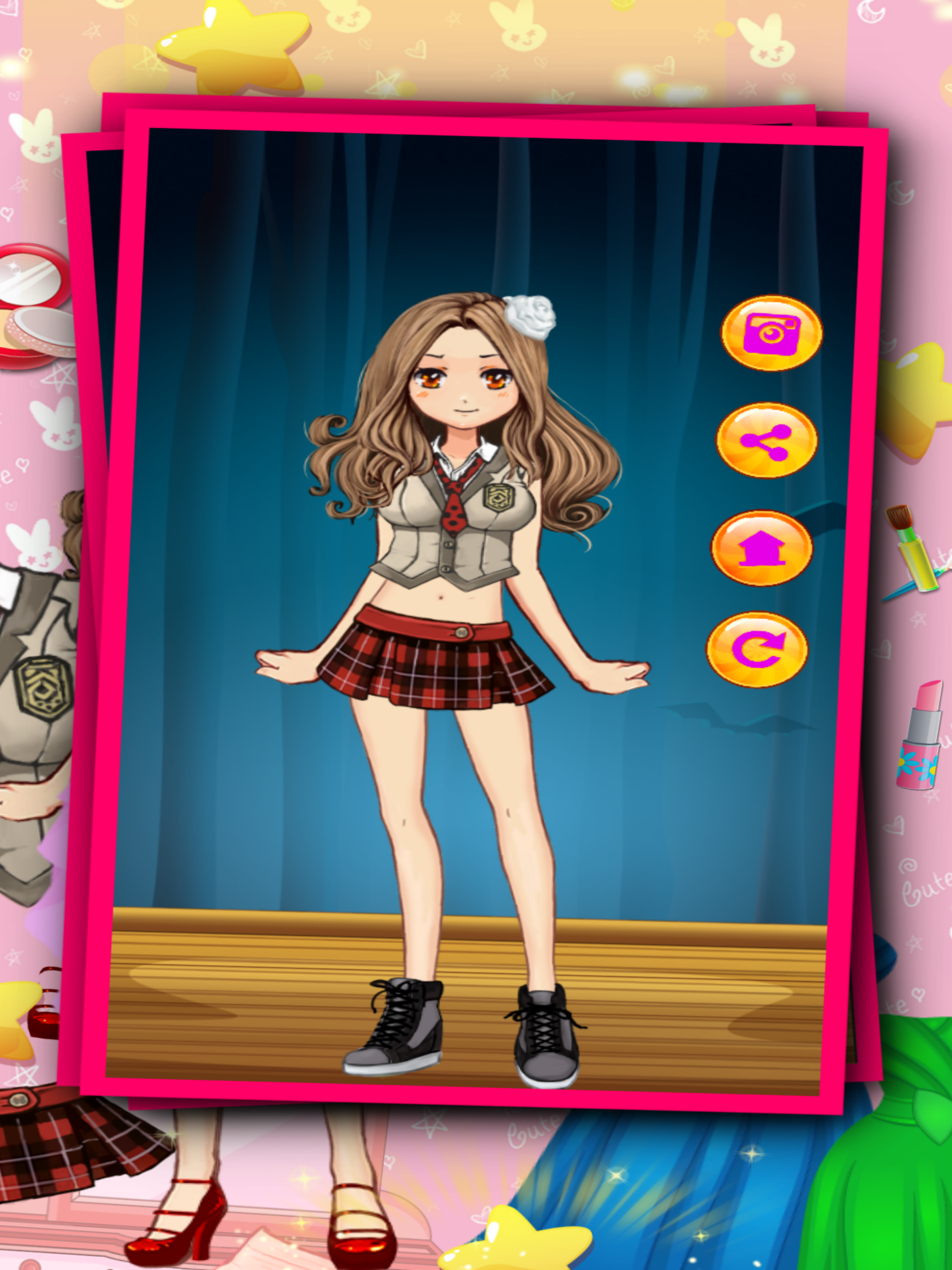 Princess Dress up Fashion Party Hair and Salon