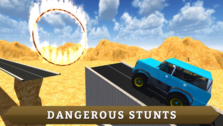 Offroad 4x4 Mountain Jeep – Mega Stunt Simulator screenshot-3