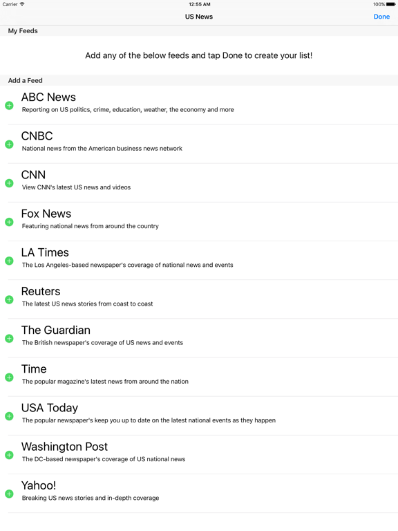 US News - Headlines Across America iPad screenshot 4 - News app