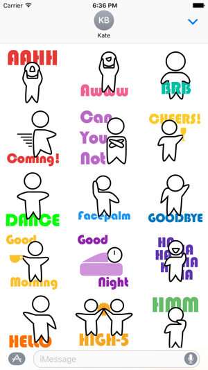 Mo the StarPerson Sayings - Sticker Pack