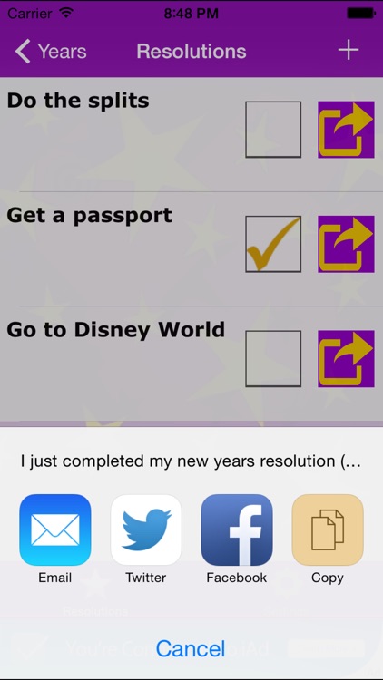 New Year Resolutions screenshot-3