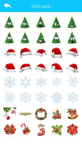 Game screenshot Christmas Stickers and Emoji mod apk