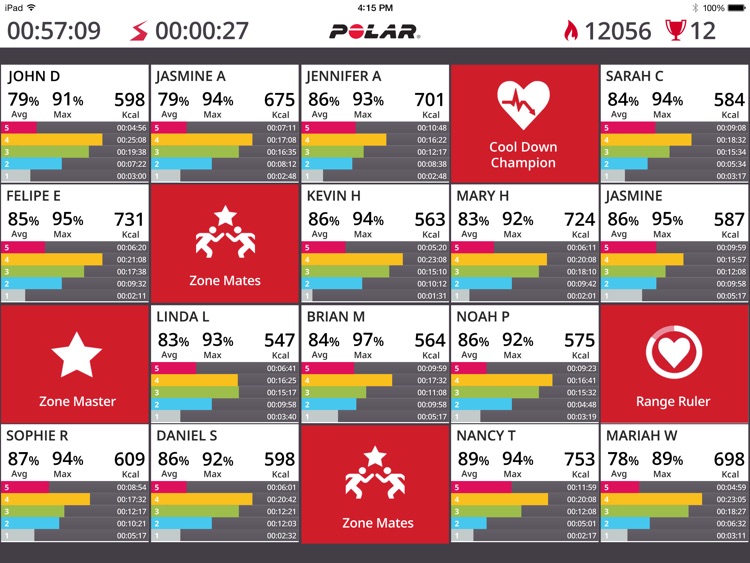 Polar Club: Group fitness app