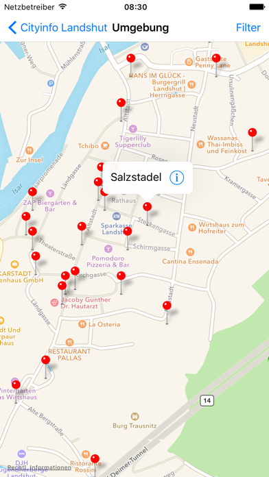 Screenshot #2 pour Cityinfo Landshut