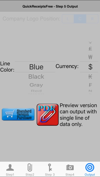 QuickReceiptsFree screenshot-4