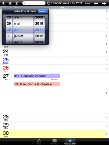 Screenshot #4 pour Organiseur