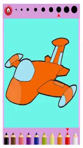 Airplanes Jets Coloring Book - Airplane game screenshot #3 for iPhone