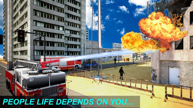 Fire Truck Emergency Rescue screenshot-3