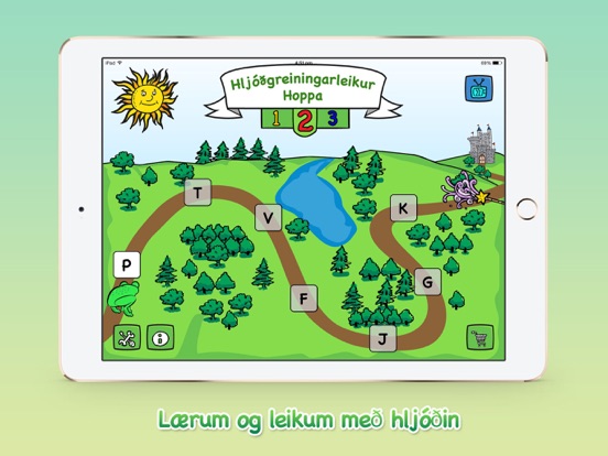 Screenshot #1 for Froskaleikur 2 - Listin að lesa