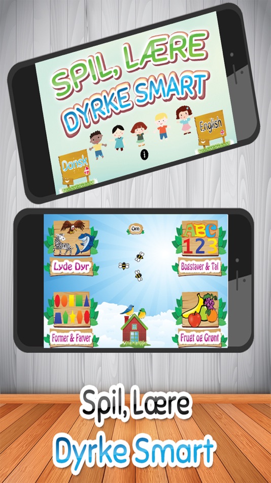 Børn lærer spil - Alfabet Dansk - 1.2 - (iOS)