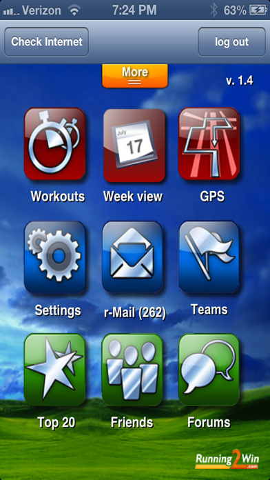 Screenshot #1 pour running2win Mobile