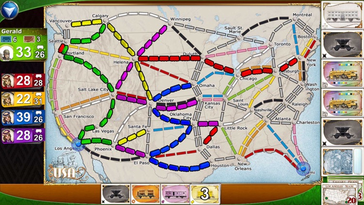 Ticket to Ride Pocket screenshot-0