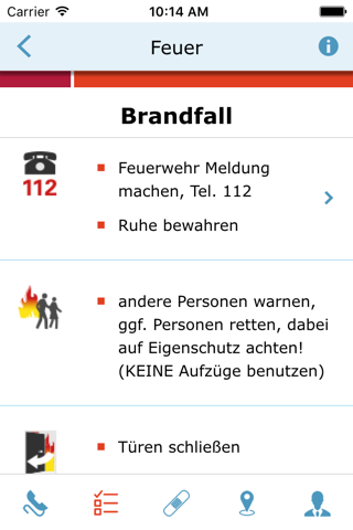 HALLESCHE Notfall-App screenshot 4