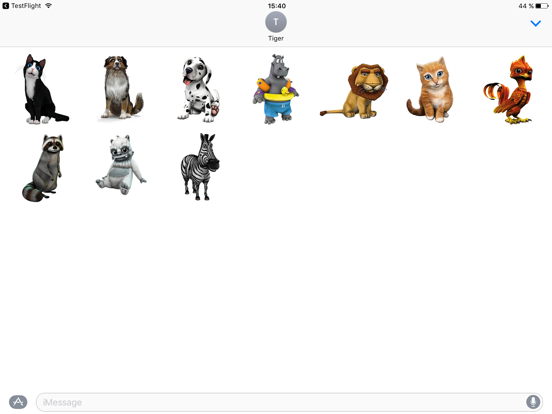 Screenshot #4 pour PetWorld Stickers
