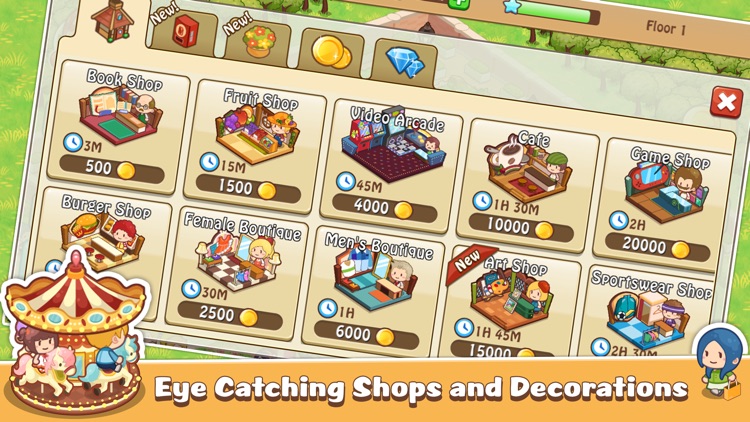 Happy Mall Story: Business Management Game