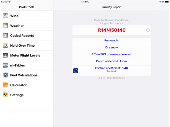 Screenshot #6 pour Pilot’s Toolbox