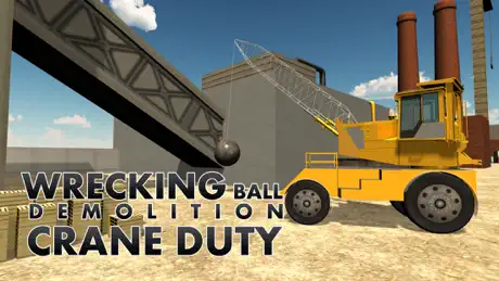 Wrecking Ball Demolition Crane – Drive mega vehicle in this driv