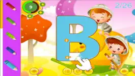 Game screenshot abc алфавит английский головоломки дети hd apk