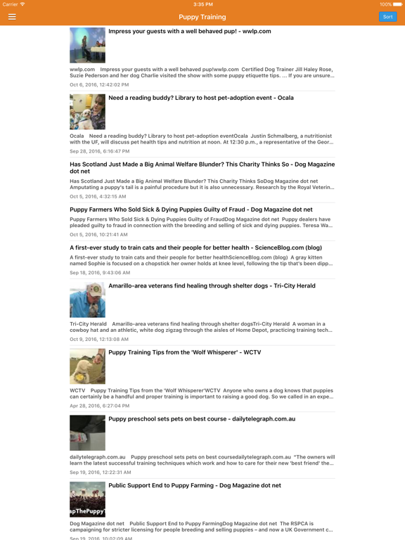 Screenshot #5 pour Dog News & Puppy Training Tips Free