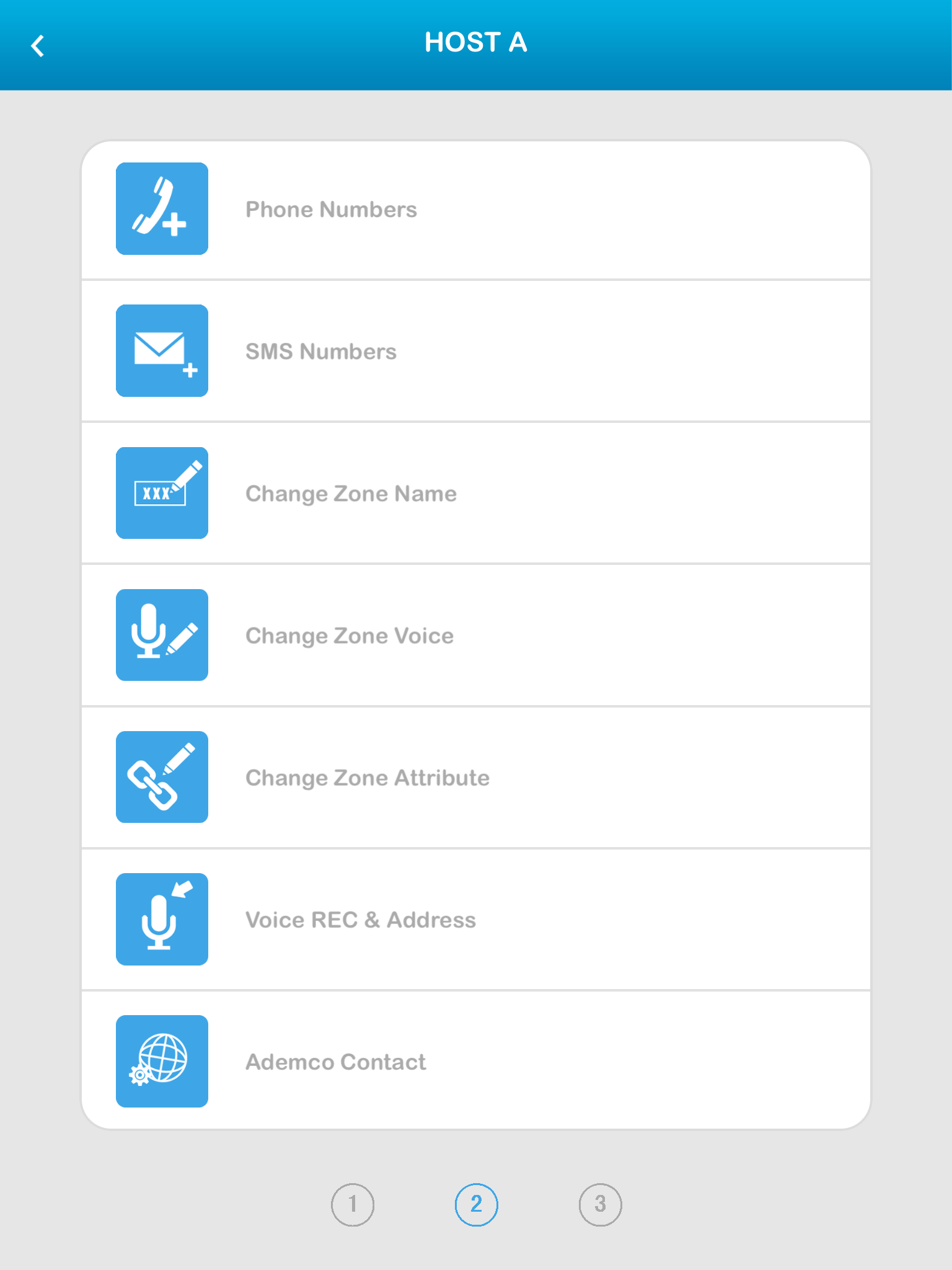 iAlarm system screenshot 9