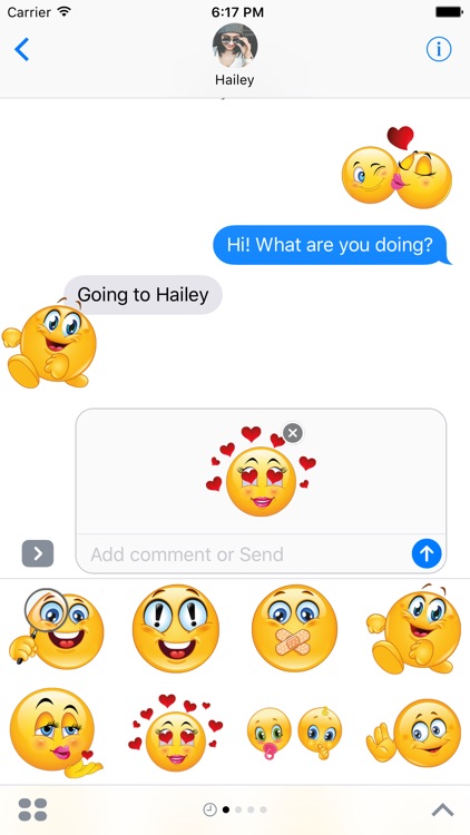 Love Emoji for iMessage