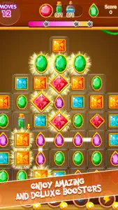 Jewel Gem Puzzle: Match 3 Game screenshot #2 for iPhone