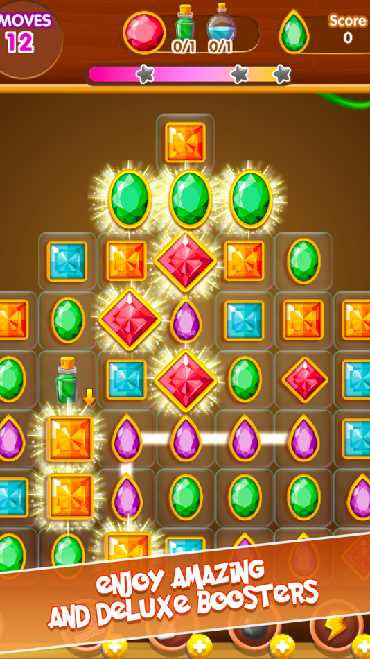 #2. Jewel Gem Puzzle: Match 3 Game (iOS) 由: Kieu Van Tuan