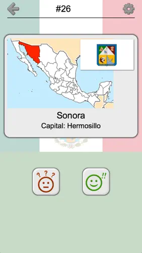 Mexican States - Quiz about Mexico screenshot 4