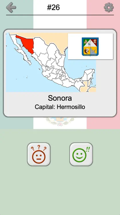 Mexican States - Quiz about Mexico screenshot 4 of 5