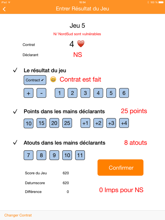 Screenshot #5 pour BridgeScore