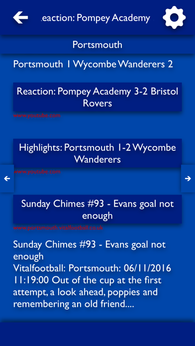 Screenshot #3 pour All The News - Portsmouth FC Edition