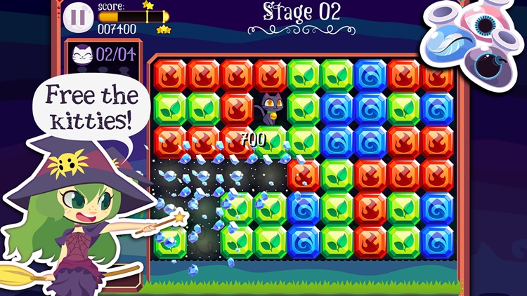 Magic Cats - Match 3 Puzzle Game with Pet Kittens