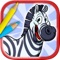 Zoo Coloring Book is a children’s app to download for free, with a great variety of drawings to paint: animals, objects and several characters