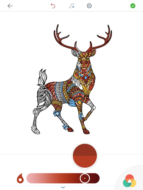 Adult Animal Coloring Pages screenshot 3