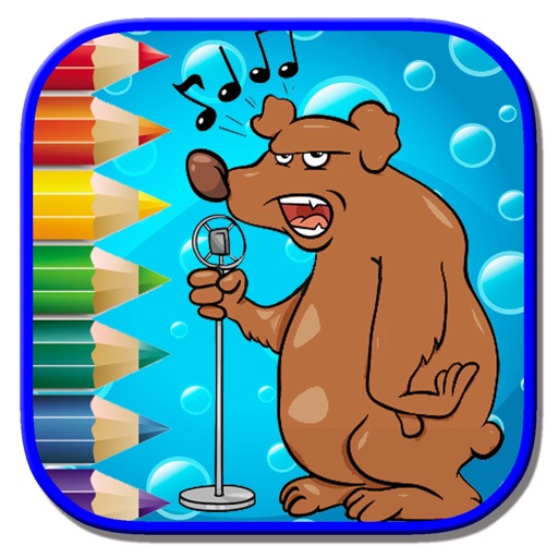 Coloring Book Of Animal Sing Paint Game Version