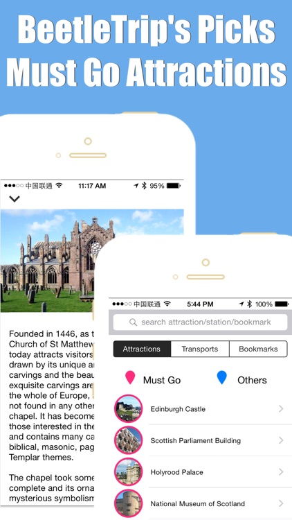 Edinburgh metro transit trip advisor gps map guide