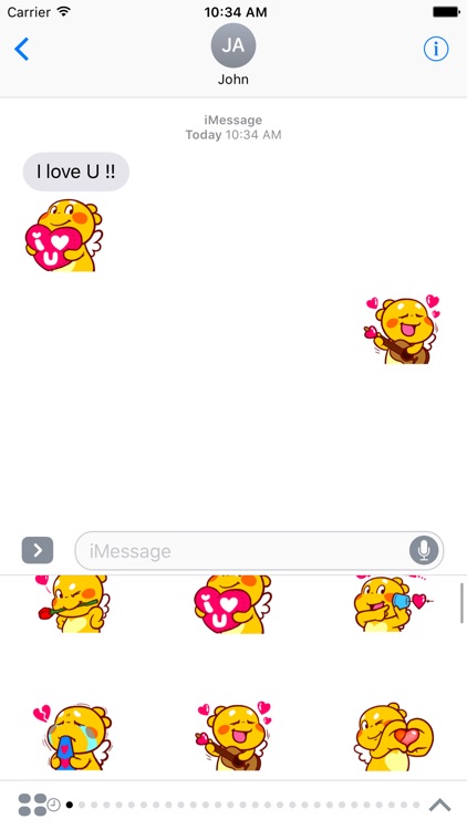 Golden Cupid Sticker screenshot-3