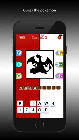 Game screenshot Monster Guess Quiz for Pokemon apk