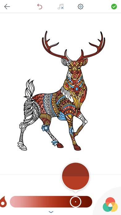How to cancel & delete Adult Animal Coloring Pages from iphone & ipad 3