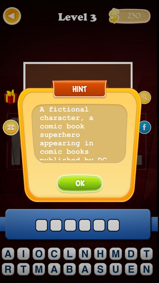 #4. Guess The Movie & Character (iOS) Podle: Thanh Nguyen Trung