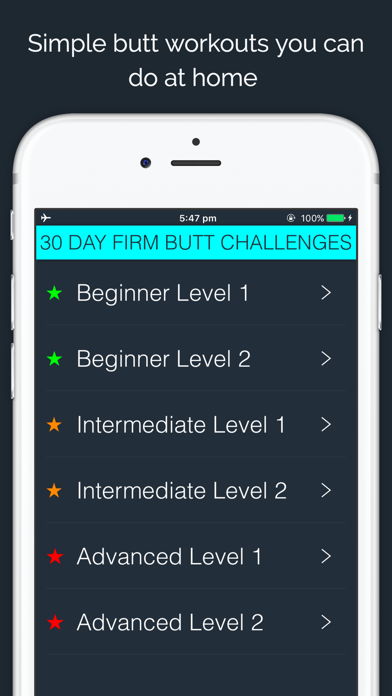 30 Day Firm Butt Challengeのおすすめ画像1